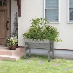 VegTrug WallHugger Small - Grey Wash (FSC 100%) -Garden Sphere Deals Store 1028265 2