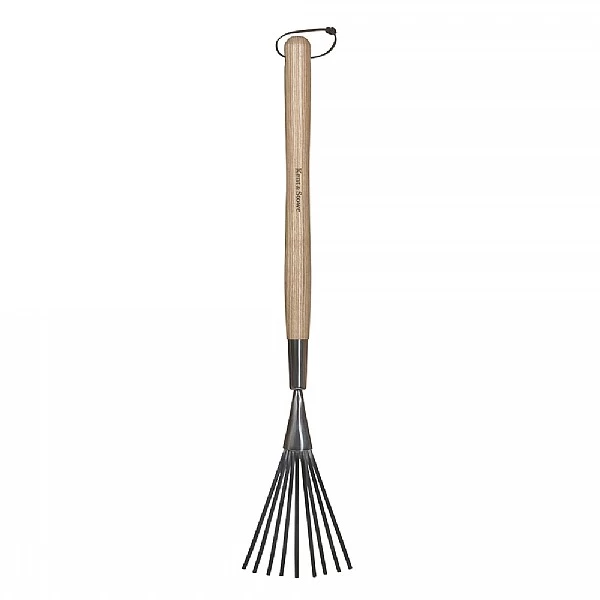 Kent & Stowe Stainless Steel Border Hand Shrub Rake 1 Kent & Stowe Stainless Steel Border Hand Shrub Rake