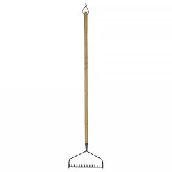 Kent & Stowe Carbon Steel Long Handled Soil Rake