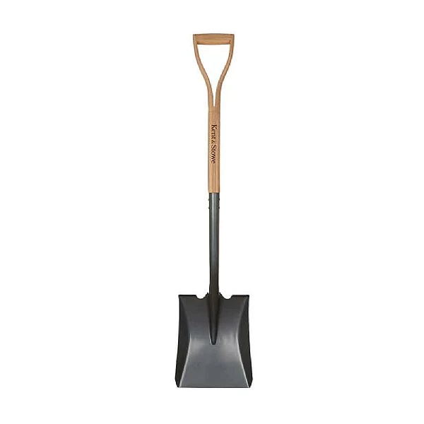 Kent & Stowe Carbon Steel Square Mouth Shovel 1 Kent & Stowe Carbon Steel Square Mouth Shovel