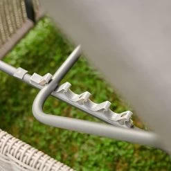 Kettler Palma White Wash Lounger With Cushion 8 Kettler Palma White Wash Lounger With Cushion -Garden Sphere Deals Store 1105199 3