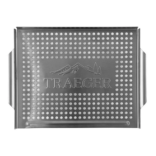 Traeger Stainless Steel Grill Basket 2 Traeger Stainless Steel Grill Basket - Image 2
