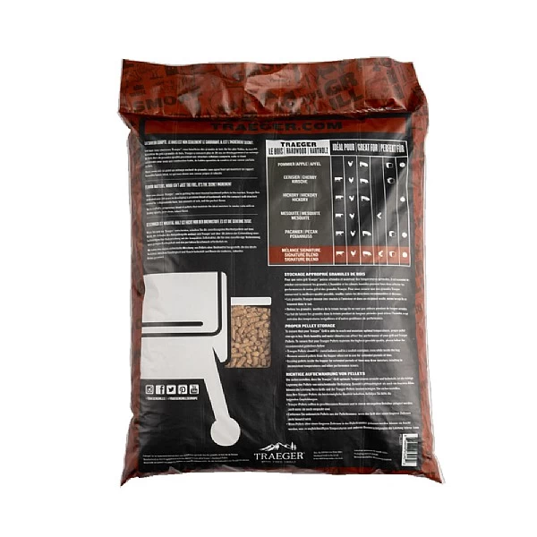 Traeger Signature Blend Pellets 9kg Bag 3 Traeger Signature Blend Pellets 9kg Bag - Image 3