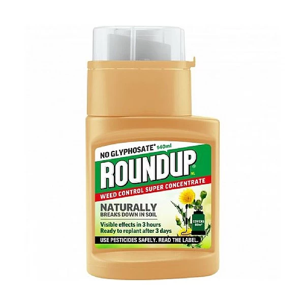 Roundup Natural Weed Control Concentrated 140ml 1 Roundup Natural Weed Control Concentrated 140ml