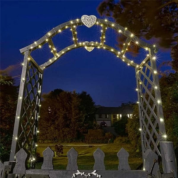Firefly Solar String Lights - 200 Warm White LEDs 1 Firefly Solar String Lights - 200 Warm White LEDs