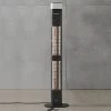 Kalos Ibiza Floor Standing Garden Heater 3000W With LED And Wireless Speaker