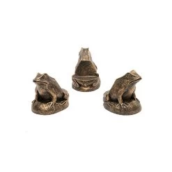 Jardinopia Plant Pot Feet Bronze Frog - Set Of 3 6 Jardinopia Plant Pot Feet Bronze Frog - Set Of 3 -Garden Sphere Deals Store 1177294 3
