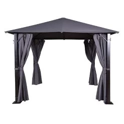 Marbella 3x4m Grey Gazebo