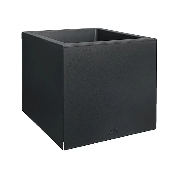 Elho Vivo Next Square Planter 30cm Living Black 3 Elho Vivo Next Square Planter 30cm Living Black - Image 3