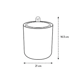 Elho Bouncy Basil Herb Pot Toffee Terracotta 11 Elho Bouncy Basil Herb Pot Toffee Terracotta -Garden Sphere Deals Store 1230811 6