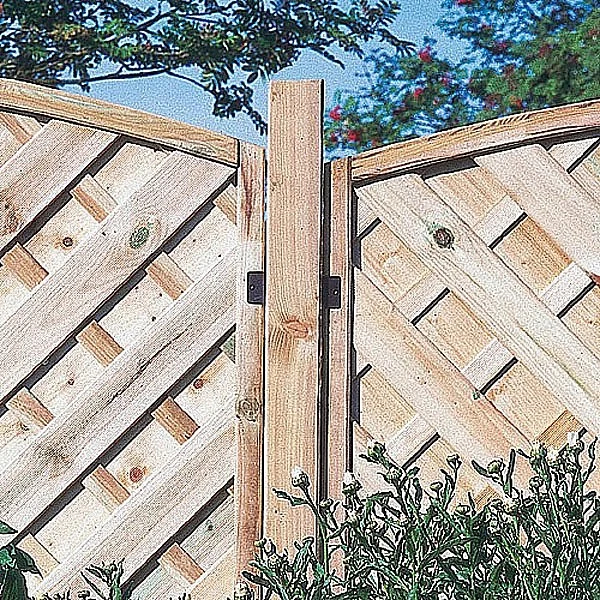 7ft Wooden Fence Post - 210 X 10 X 10cm 1 7ft Wooden Fence Post - 210 X 10 X 10cm