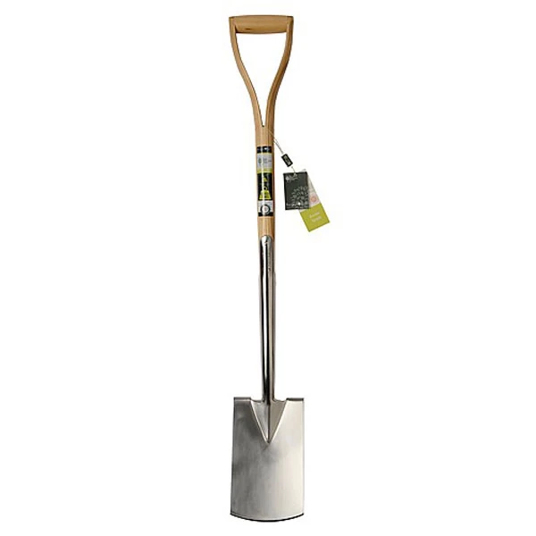 Burgon & Ball RHS Stainless Steel Steel Border Spade 1 Burgon & Ball RHS Stainless Steel Steel Border Spade