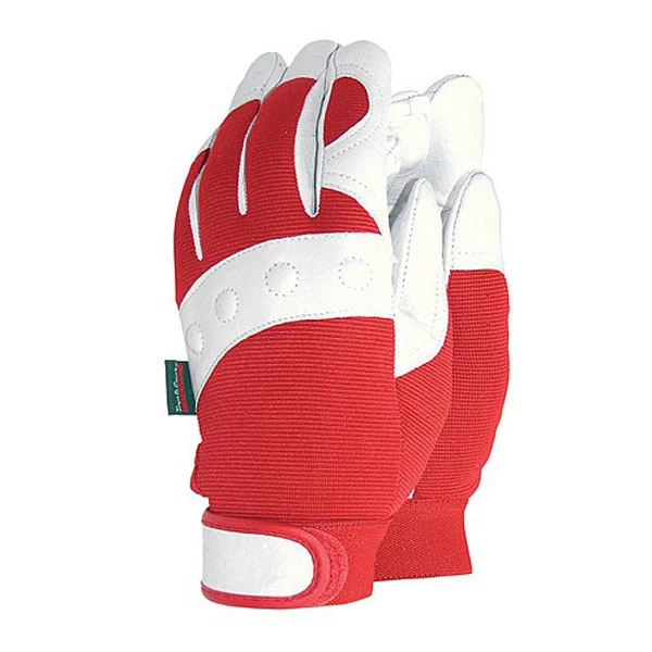 Premium Comfort Leather Gardening Gloves - Medium 1 Premium Comfort Leather Gardening Gloves - Medium