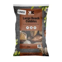 Premium Large Beach Cobbles Large Bag -Garden Sphere Deals Store 574468 2