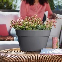 Elho Loft Urban Bowl 35cm Anthricite