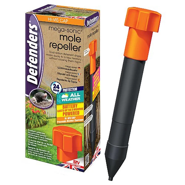 Defenders Mega-Sonic Mole Repeller 1 Defenders Mega-Sonic Mole Repeller