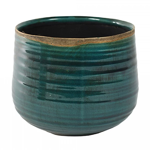 Ivyline Pot Como - Turquoise (Various Sizes) 3 Ivyline Pot Como - Turquoise (Various Sizes) - Image 3