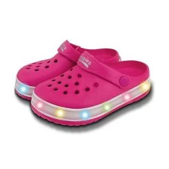 Town & Country Kids Eva Light Up Cloggies Pink