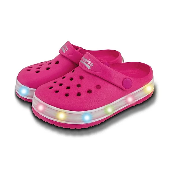 Town & Country Kids Eva Light Up Cloggies Pink 1 Town & Country Kids Eva Light Up Cloggies Pink