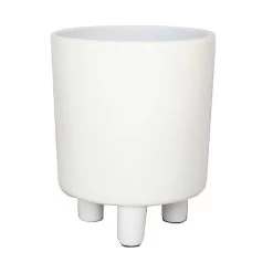 Ivyline Pisa Pot Cover White (Various Sizes)