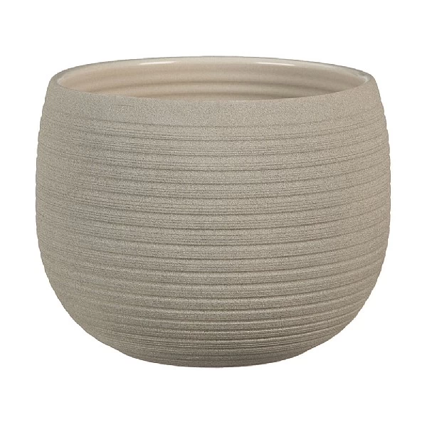Scheurich Taupe Stone Pot Cover - Various Sizes 1 Scheurich Taupe Stone Pot Cover - Various Sizes
